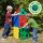 Set educativ de construcție gigant, 12 piese – XL Polydron