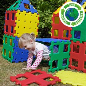   Set educativ de construcție gigant pentru grupă, 36 piese – XL Polydron