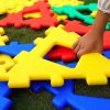 Set educativ de construcție gigant pentru grupă, 36 piese – XL Polydron