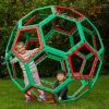 Set educativ pentru construcție geometrică gigant, 32 piese – XL Polydron Buckyball