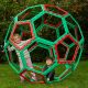 Set educativ pentru construcție geometrică gigant, 32 piese – XL Polydron Buckyball