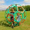 Set educativ pentru construcție geometrică gigant, 32 piese – XL Polydron Buckyball