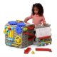 Panou educativ de activități, 69 piese – XL Polydron Busy Board