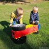 Set educativ de construcție pentru vehicule, 32 piese – Giant Polydron Vehicle Builders