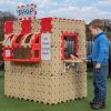 Set educativ pentru construirea unui magazin, 83 piese – Giant Polydron Build-A-Shop