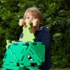 Set educativ de construcție cu dinozauri, 130 piese – Giant Polydron Dinosaur