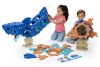 Set educativ de construcție cu animale marine, 66 piese – Giant Polydron Sealife