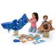 Set educativ de construcție cu animale marine, 66 piese – Giant Polydron Sealife