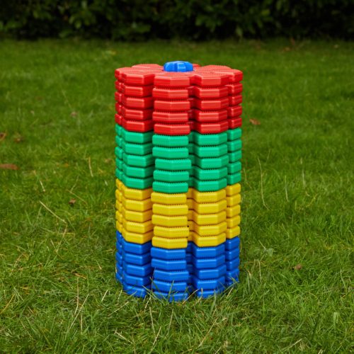 Set educativ de construcție creativă pentru grupă, 84 piese – Giant Octoplay