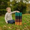 Set educativ de construcție creativă pentru grupă, culori naturale, 84 piese – Giant Octoplay