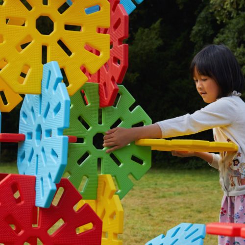 Set educativ de construcție gigant pentru grupă, 42 piese – XL Octoplay