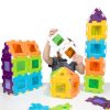 Set educativ de construcție cu ferestre colorate, 72 piese – My First Polydron