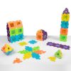 Set educativ de construcție cu ferestre colorate, 72 piese – My First Polydron