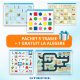 Pachet 5 trasee Bee-Bot + 1 traseu GRATUIT
