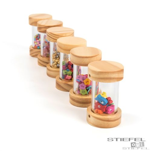 Zornăitoare din lemn (6 buc)