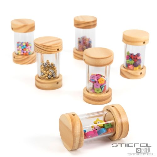 Zornăitoare din lemn (6 buc)