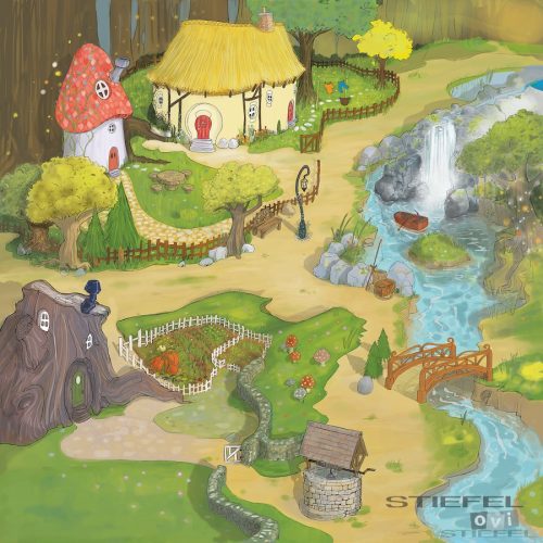 Covor de teren Lumea magică