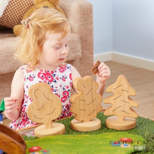 Jucării din lemn Lumea mică