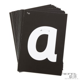 Planșă de desen strălucitoare cu litere (mici)