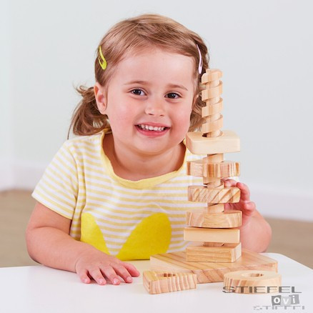 Spărgător din lemn și turn rotativ