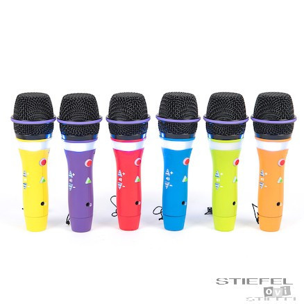 Easi-SpeakŽ Bluetoothos microfon (6 buc în culorile curcubeului)