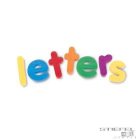 Litere minuscule magnetice - 40 buc.