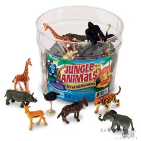 Set de numărare - Animale din junglă