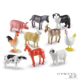 Set de numărare - Animale de fermă (60 buc)