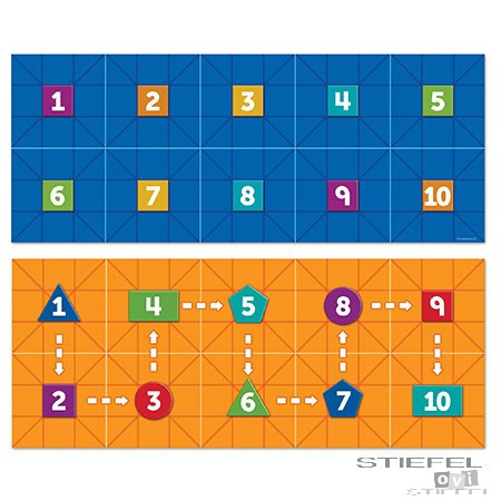 Mouse robot Code & Go: pistă matematică