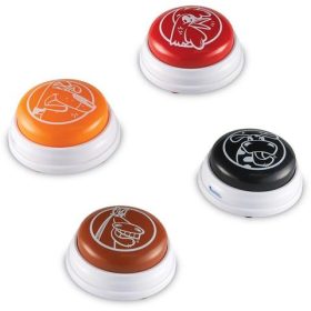 Sonerii pentru raspuns - animale - set 4 buc