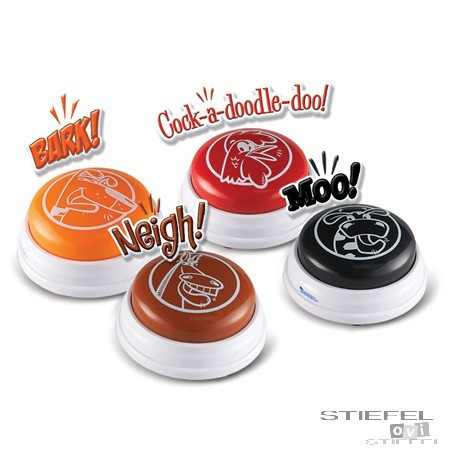 Sonerii pentru raspuns - animale - set 4 buc