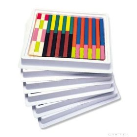 Bețișoare din lemn colorat - Multipack