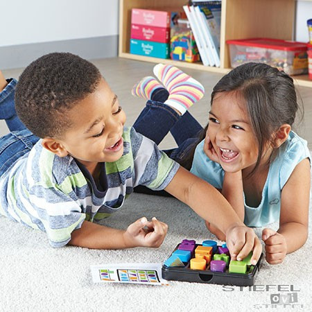 Puzzle cu forme geometrice