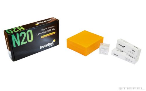 Levenhuk N20 NG set pregătit de diapozitive 