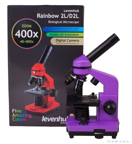Levenhuk Rainbow 2L  Microscop Amethyst