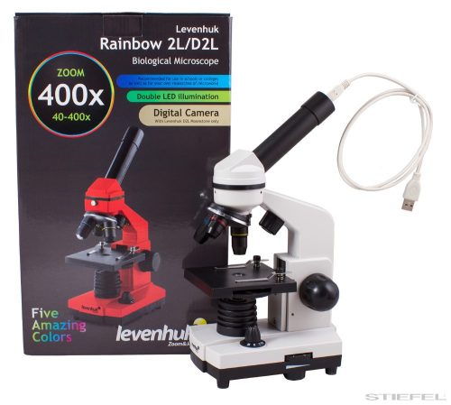 Levenhuk Rainbow D2L 0,3M microscop digital, Moonstone
