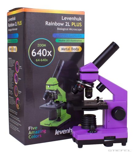 Levenhuk Rainbow 2L PLUS  Microscop Amethyst 