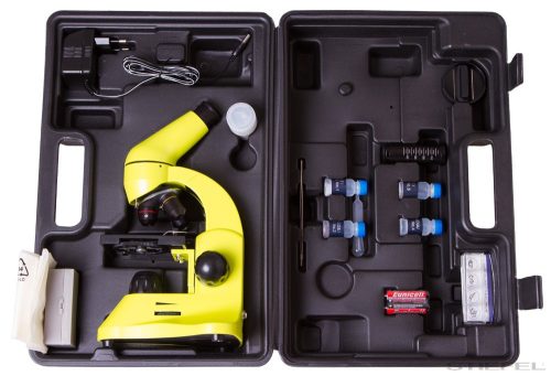 Levenhuk Rainbow 50L  Microscop Lime 