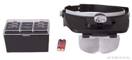 Levenhuk Zeno Vizor H3 lupă cu bandă de prindere de cap