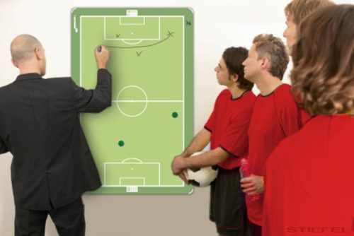 Tablă tactică de fotbal Legamaster (mai multe dimensiuni), 30x40 cm