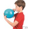 Mini minge multifuncțională de antrenament, 25 cm, albastră