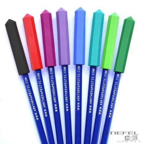 ARK Kripto-Bite capac masticabil pentru creion, XXT extra-extra puternic (albastru regal)