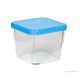 Cutie de probă cu capac, din plastic, 30 ml, 35x35x33 mm