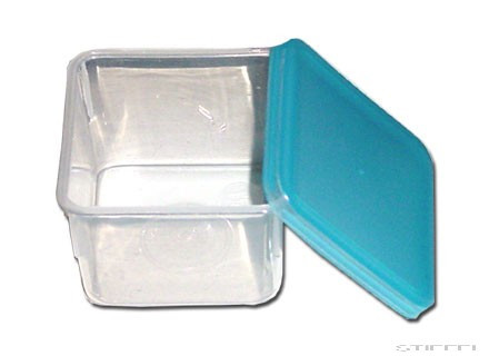 
Cutie cu capac, din plastic, 80 ml, 50 x 50 x 40 mm
