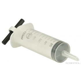 Seringă din plastic, 120 ml, pentru experimente cu vid