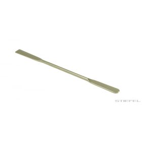 Spatulă dublă, plată, din oțel, 180x11 mm.