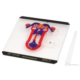   Motor diesel cu patru timpi, model funcțional pentru retroproiector (OFM)