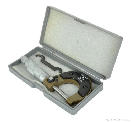 Șubler cu șurub micrometric, 0 - 25 mm