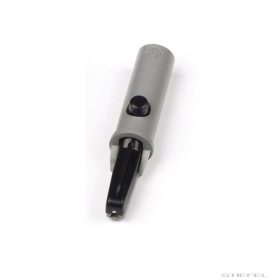 Clips de crocodil, izolat, negru