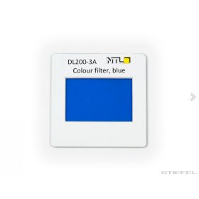 Filtru de culoare, albastru